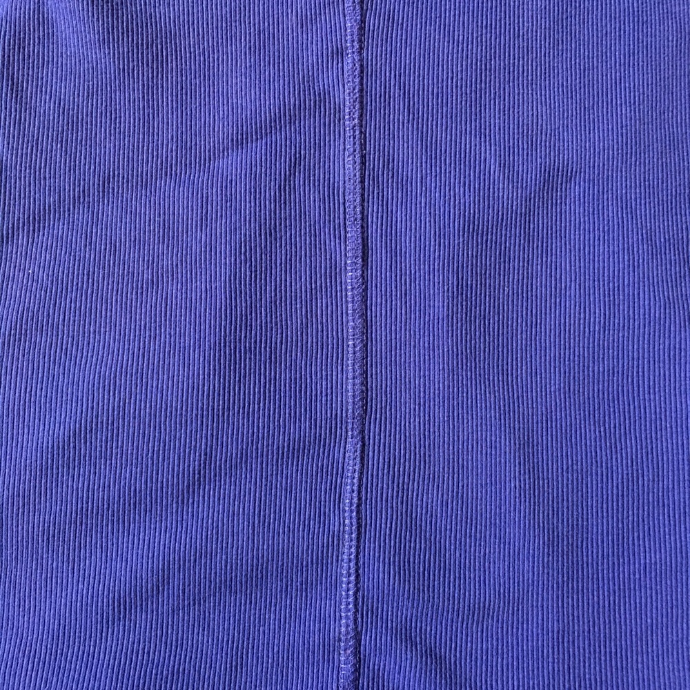 Purple Ribbed Stretchy Top Size XXL - Picture 4 of 4